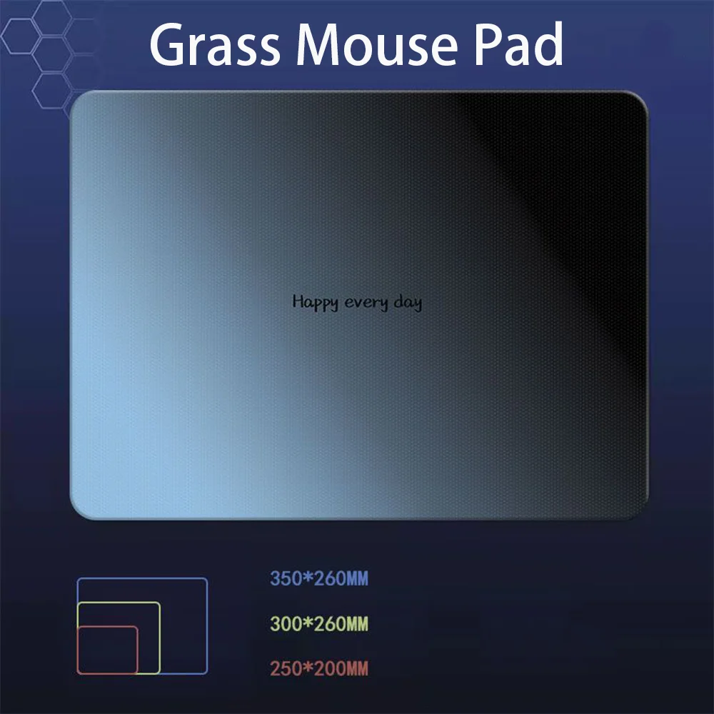 Color Gradient Photovoltaic Glass Mouse Pad Tempered Upgrade Smooth FPS Pc Game & Office Game Specific Mousepad Laptop Desk Mat