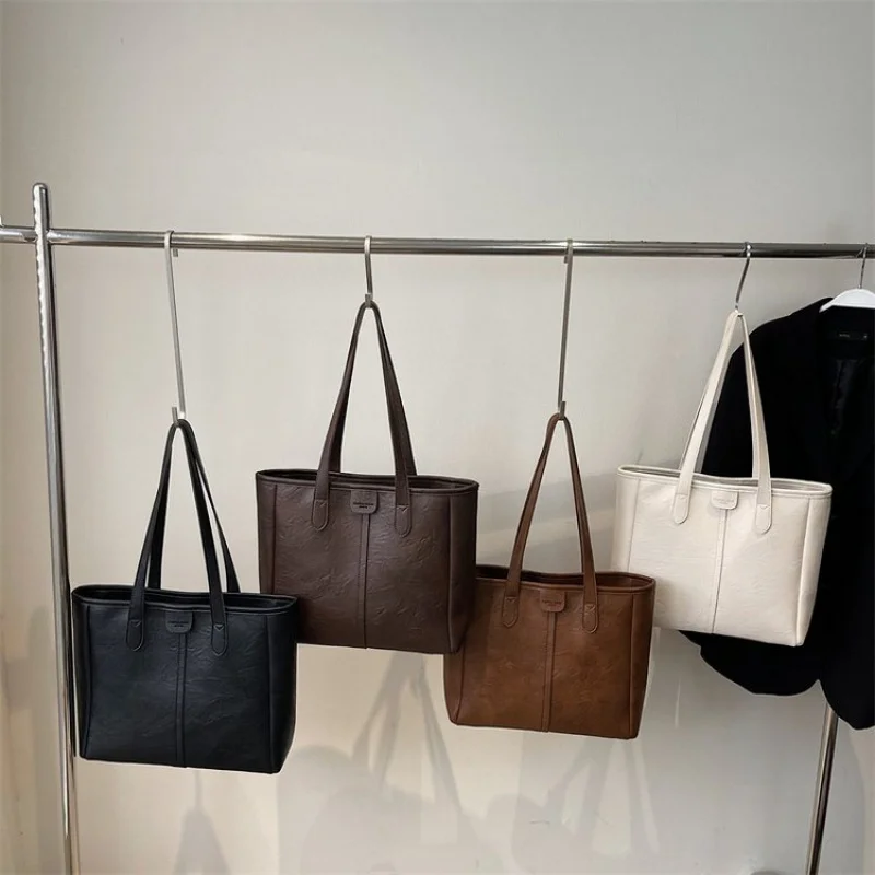 Высококачественная женская большая сумка из норковой кожи с принтом, повседневная, знаменитая Шотландии, прочный, легкий вид