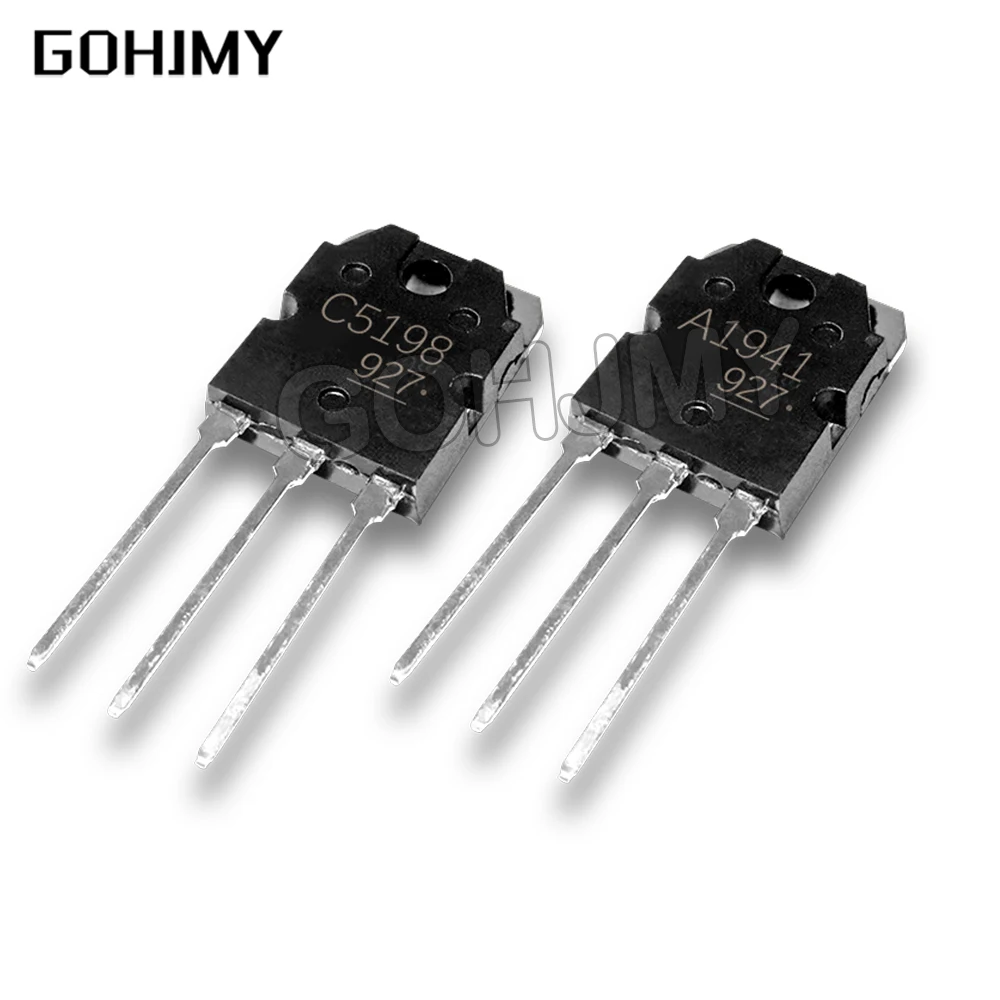 2SA1941 2SC5198 2SD1047 2SB817 A1941 C5198 D1047 B817 TO-3P TO3P, 5pcs