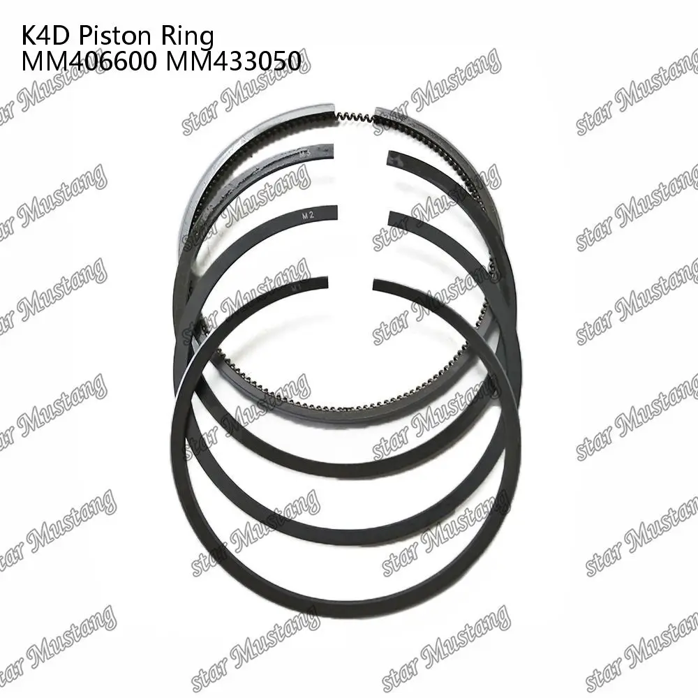 K4D Piston Ring MM406600 MM433050 Suitable For Mitsubishi Engine Parts