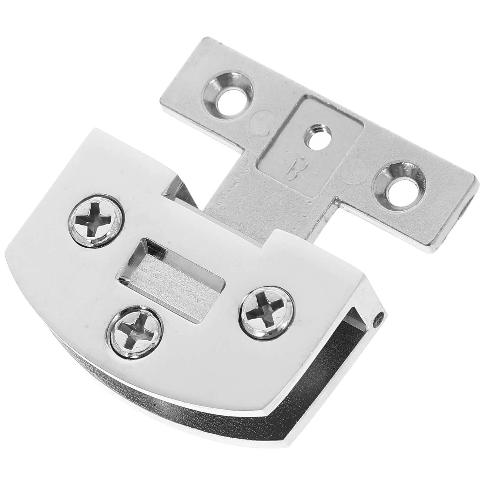 

1 set 1 Set Stainless Door Hinge Frameless Cabinet Hinge Heavy Duty Replacement For Showcases Cupboards Shower Doors
