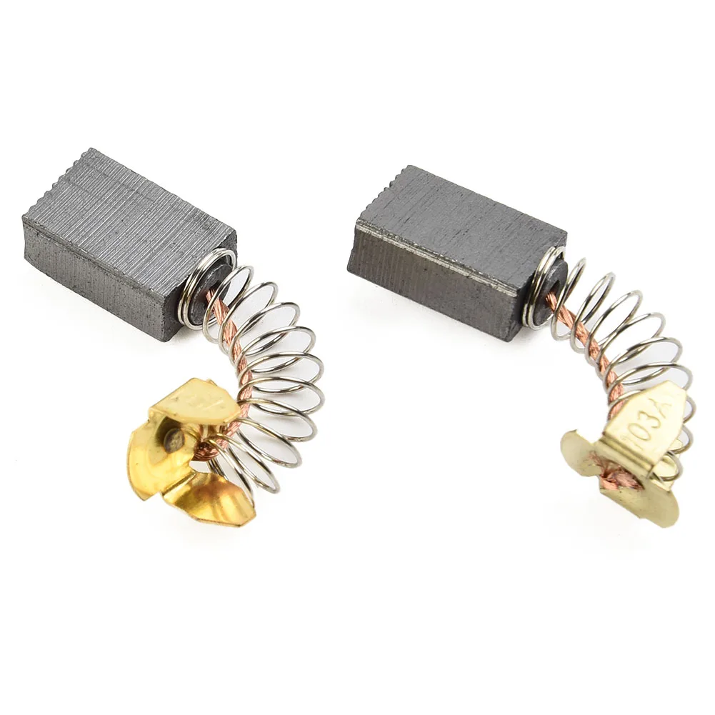 Utensili elettrici Spazzole di carbone Raschietto per automazione 2 pezzi Spazzola di carbone Martello da demolizione in carbonio/metallo per HK1810 HM0810B