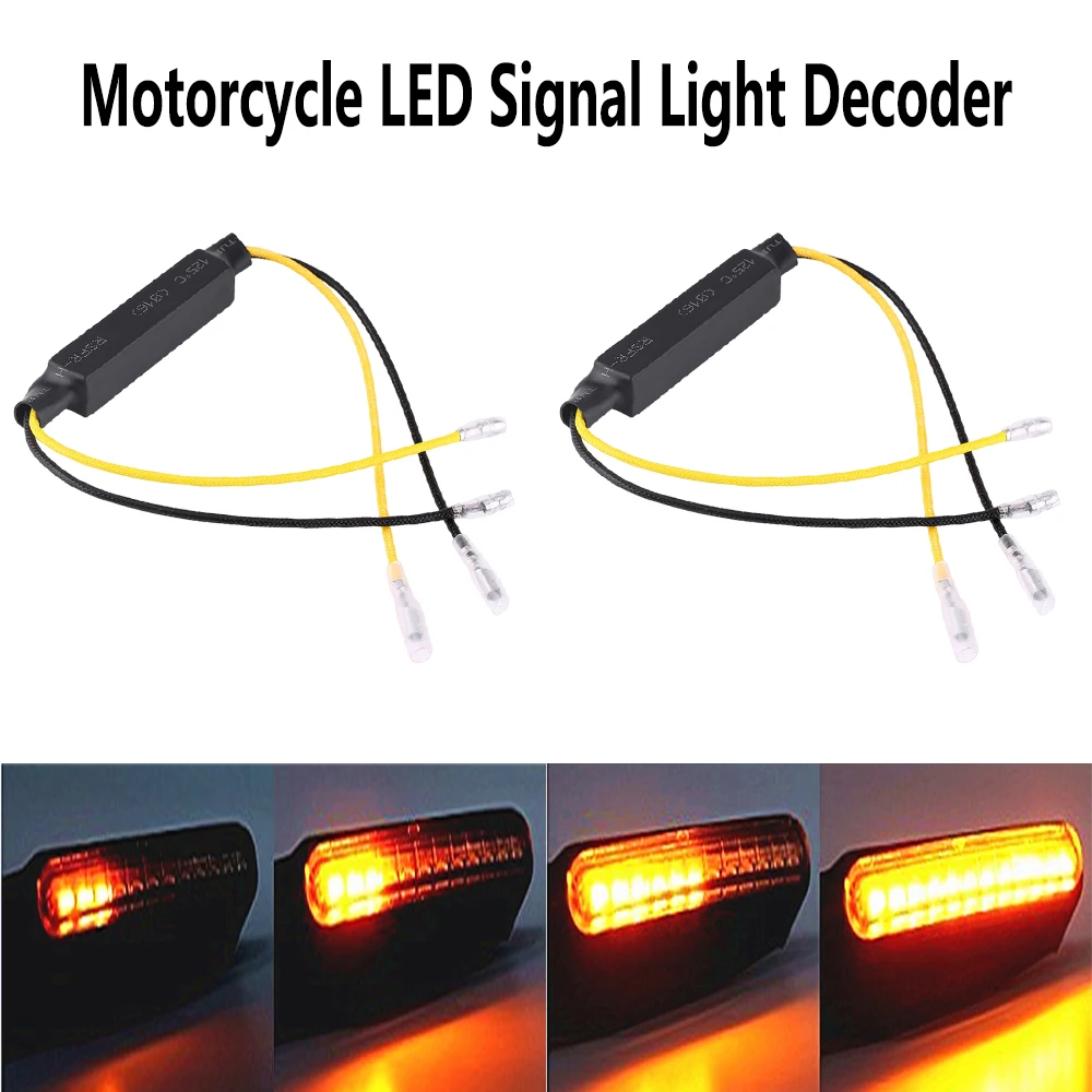 Indicator Load Resistor 12V 21W Solve Blinker Error 26 Ohm LED Turn Signal lights Fault Decoder Motorcycle Flasher