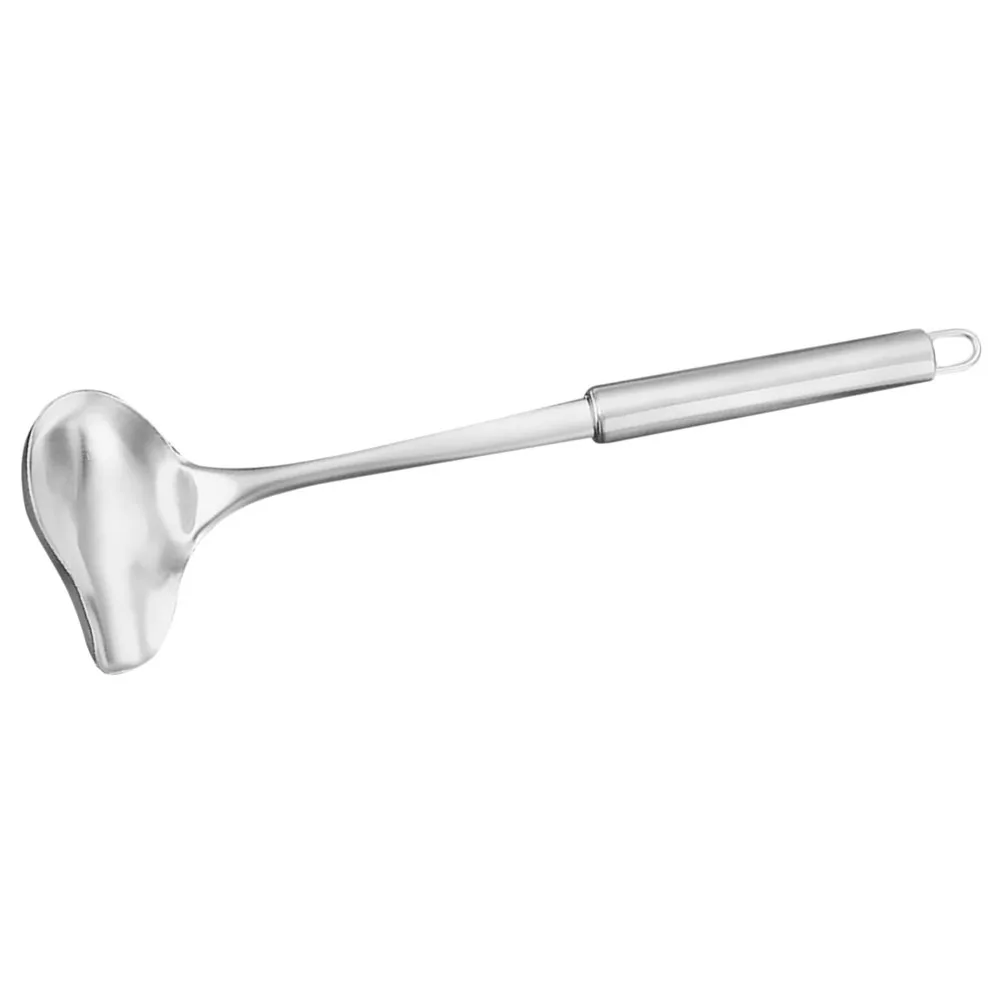 

Stainless Steel Sauce Mini Gravy Dishwasher Safe Soup Spoon With Spout Black Serving Spoon For Condiments Ladle With