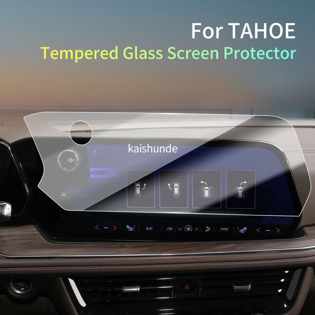 

Car Stickers Meters Protector For24 Chevrolet TAHOE Glass Protective Film Display Navigation Vehicle