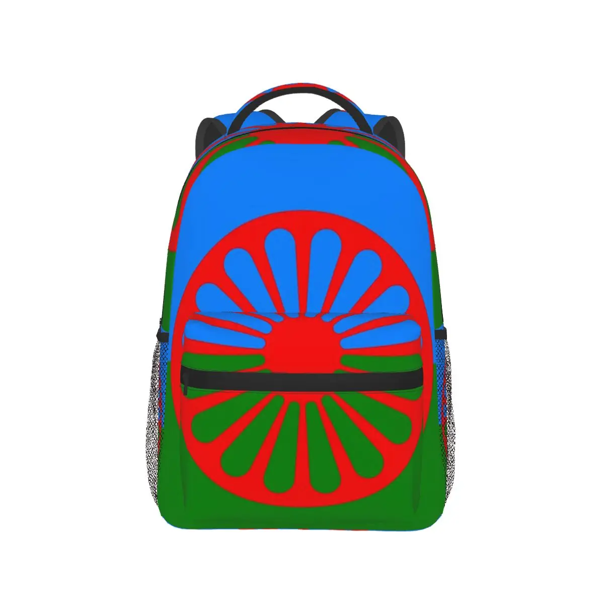 

Romany Gypsy Flag Backpack Hot Sale Daypack Large Capacity Children BookBag School Bag Shoulder Bags for Men Women