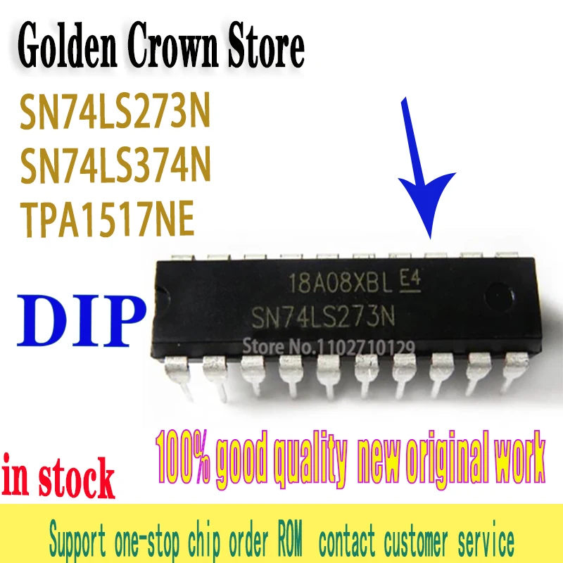 10pcs/lot SN74LS273N HD74LS273P 74LS273 DIP-20 SN74LS374N 74LS374   TPA1517NE TPA1517  new original In Stock