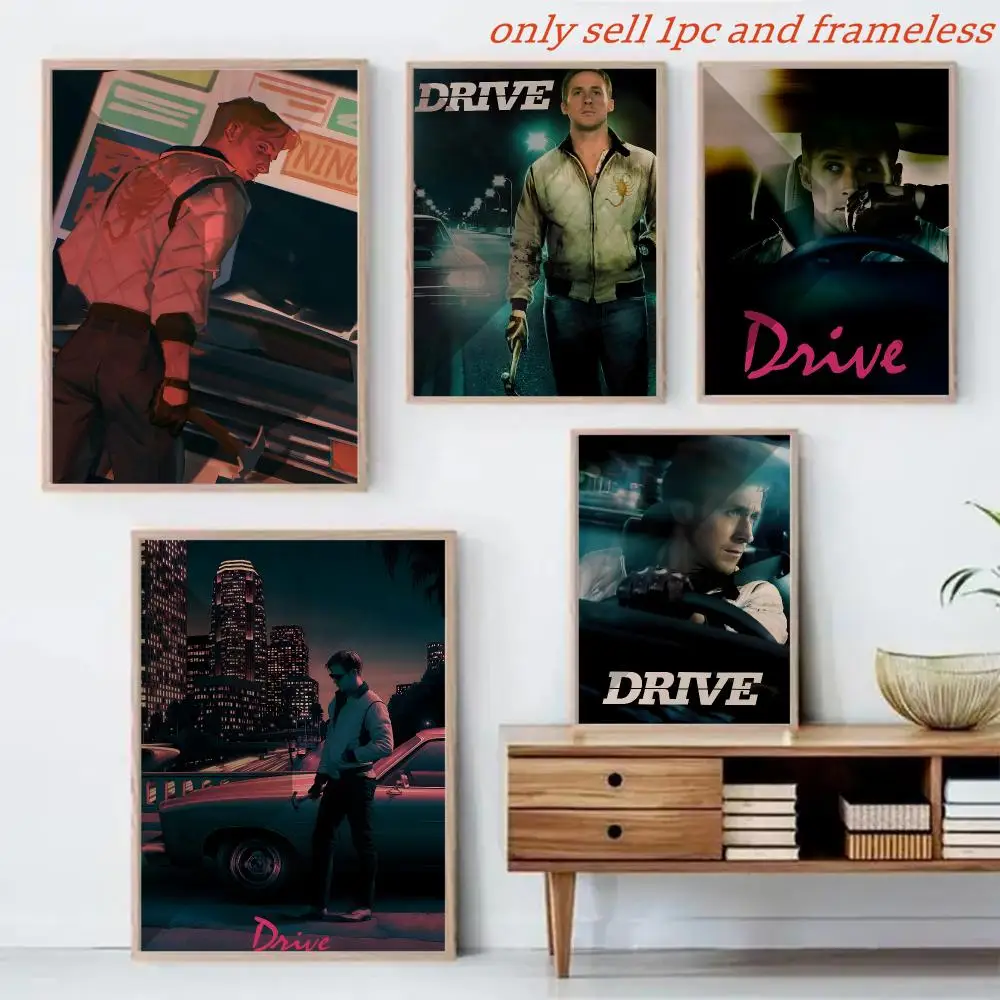 Horror Movie D-Drive Painting Calligraphy Canvas Mural For Interior Walls Crease-Free Beautiful For Living Room Bedroom