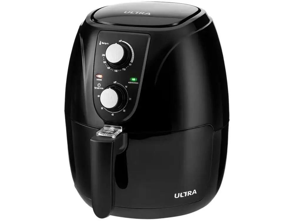 Fritadeira Elétrica sem Óleo/Air Fryer Ultra AF-UT-01 Preta com Timer 3,2L - 220V
