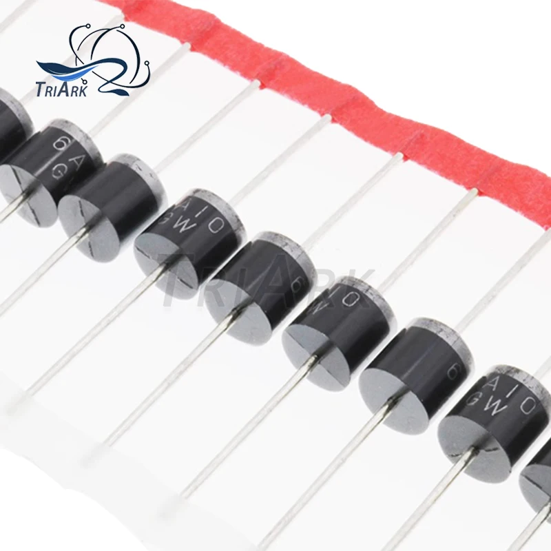 10/20 قطعة 10A10 6A10 20A10 30A10 R-6 1000V 1KV 6A 10A 20A 30A DIP محوري المعدل ديود عالية الطاقة المعدل ديود