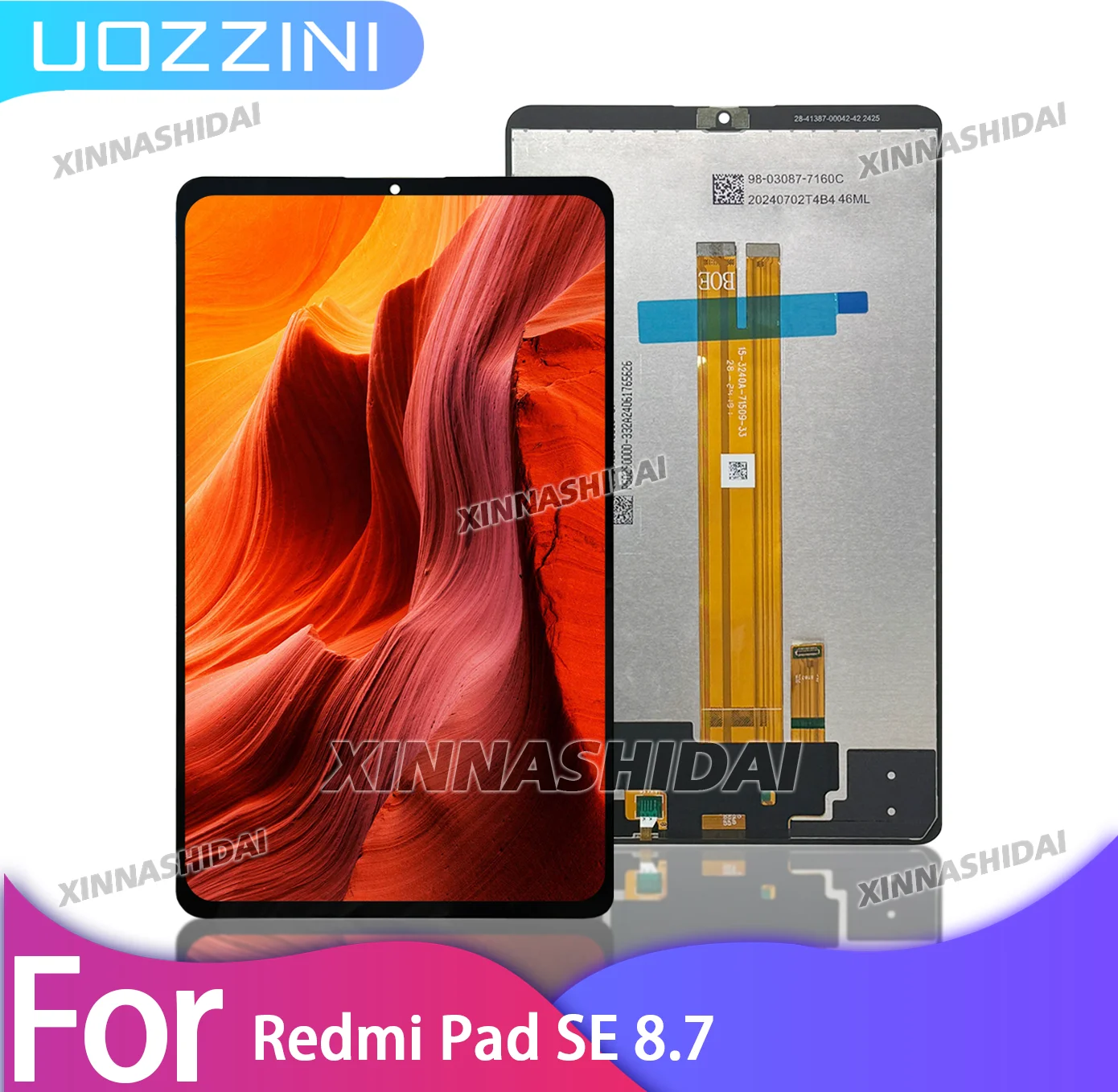 NEW 8.7' For Redmi Pad SE 8.7 LCD Touch Screen LCD Tablet Display Digitizer for Pad SE 8.7 24076RP19I LCD Assembly Replacement
