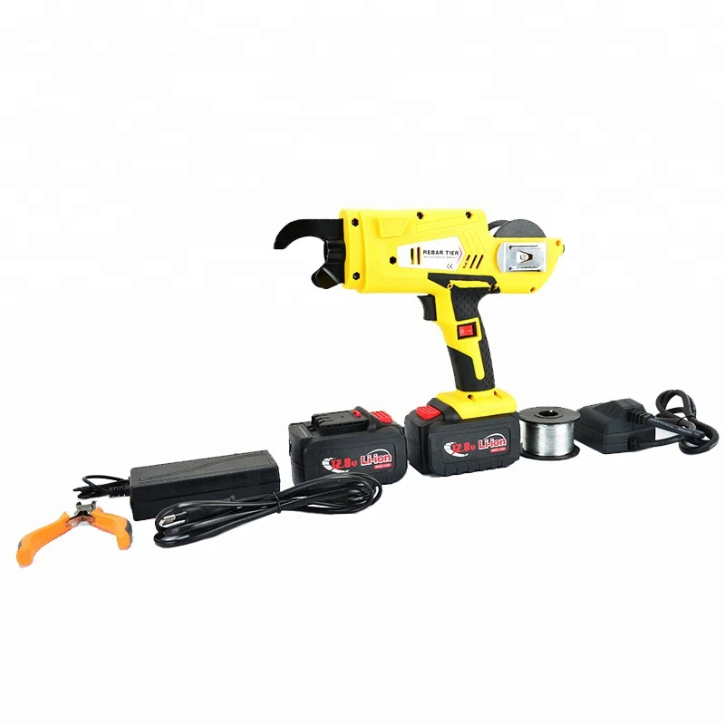 New automatic construction tools powerful battery rebar tying machine