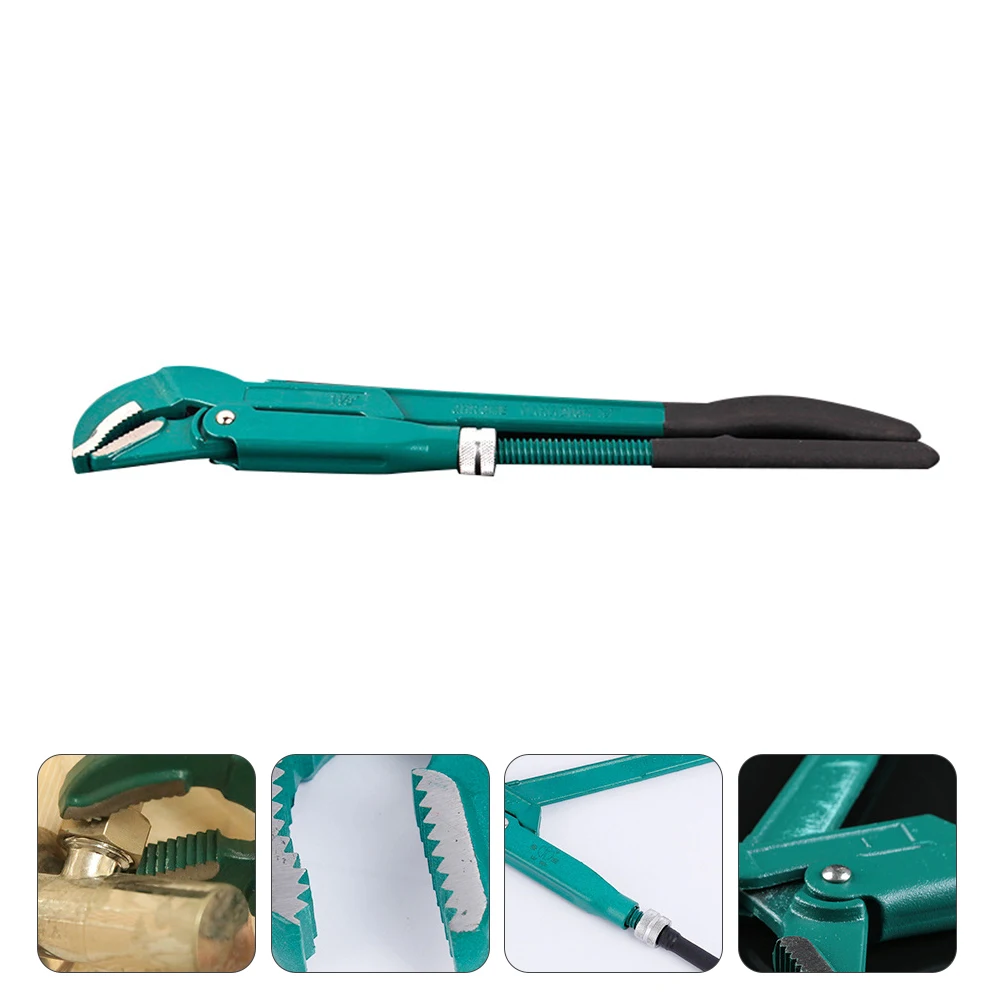 

High carbon Steel Wide Mouth Adjustable Wrench Multifunctional Pipe Plier Slim Head Non slip Grip Dipped H les Comfortable Tube