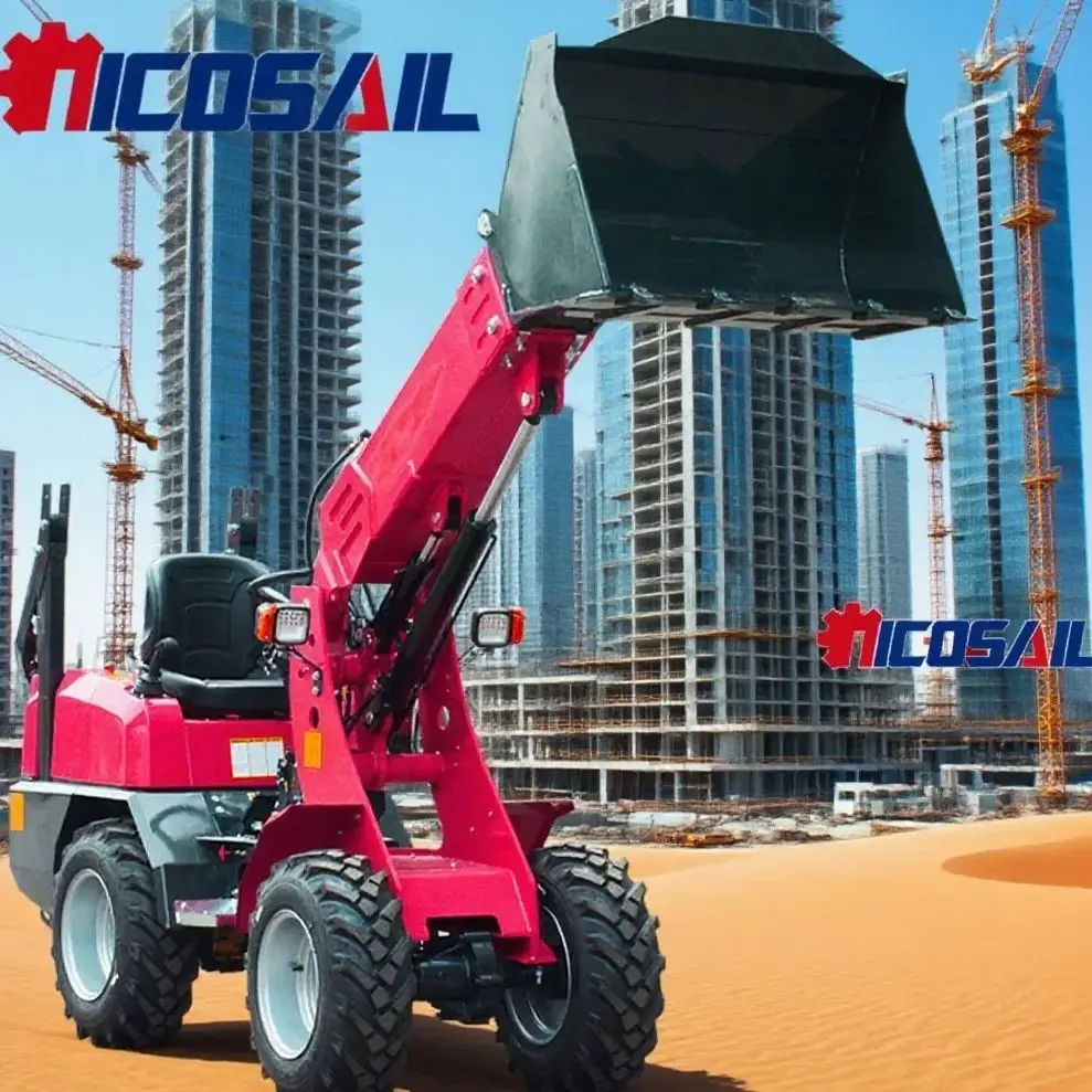 

Телескопический погрузчик с подъемным рычагом, сельскохозяйственная инженерная техника, компактный телескопический погрузчик с рычагом