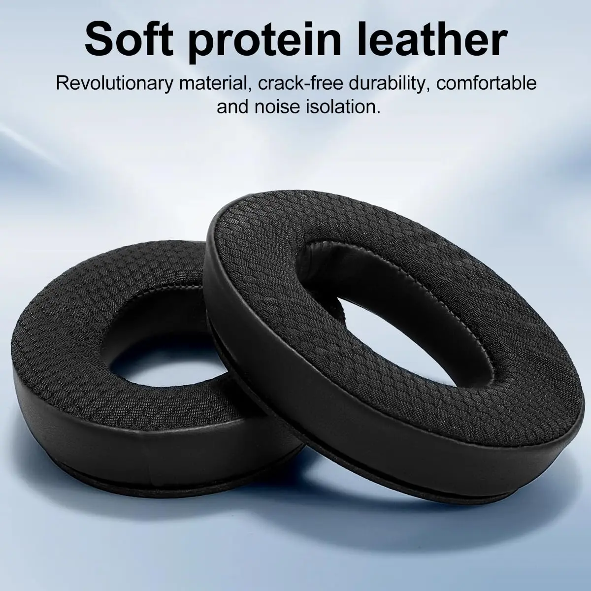 

Replacement Earpads for Bose QuietComfort 35 II/45 (QC35/QC45/QC35 II) Headphones Mesh /Ice gel /Leather Ear Cushion Pads，11.9