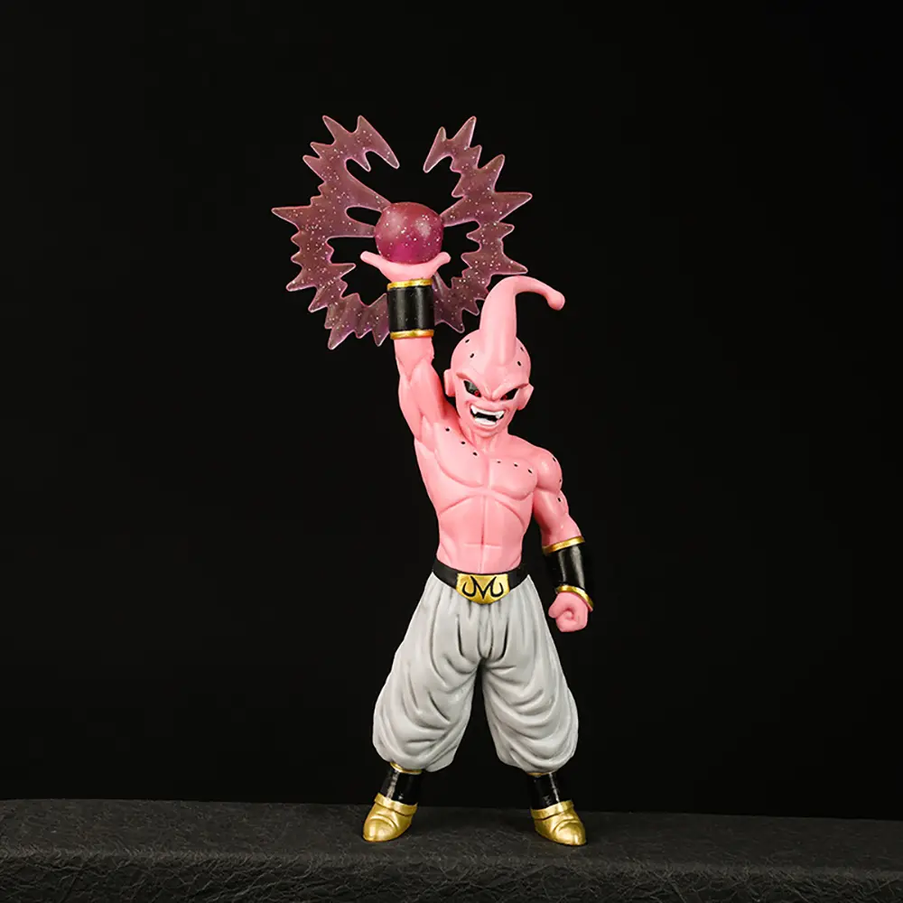 20cm Dragon Ball figura Anime dos desenhos animados Majin Bu boneca brinquedo ornamento de mesa