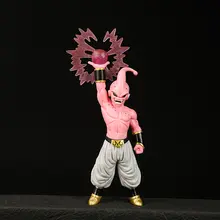 20cm Dragon Ball figura Anime dos desenhos animados Majin Bu boneca brinquedo ornamento de mesa