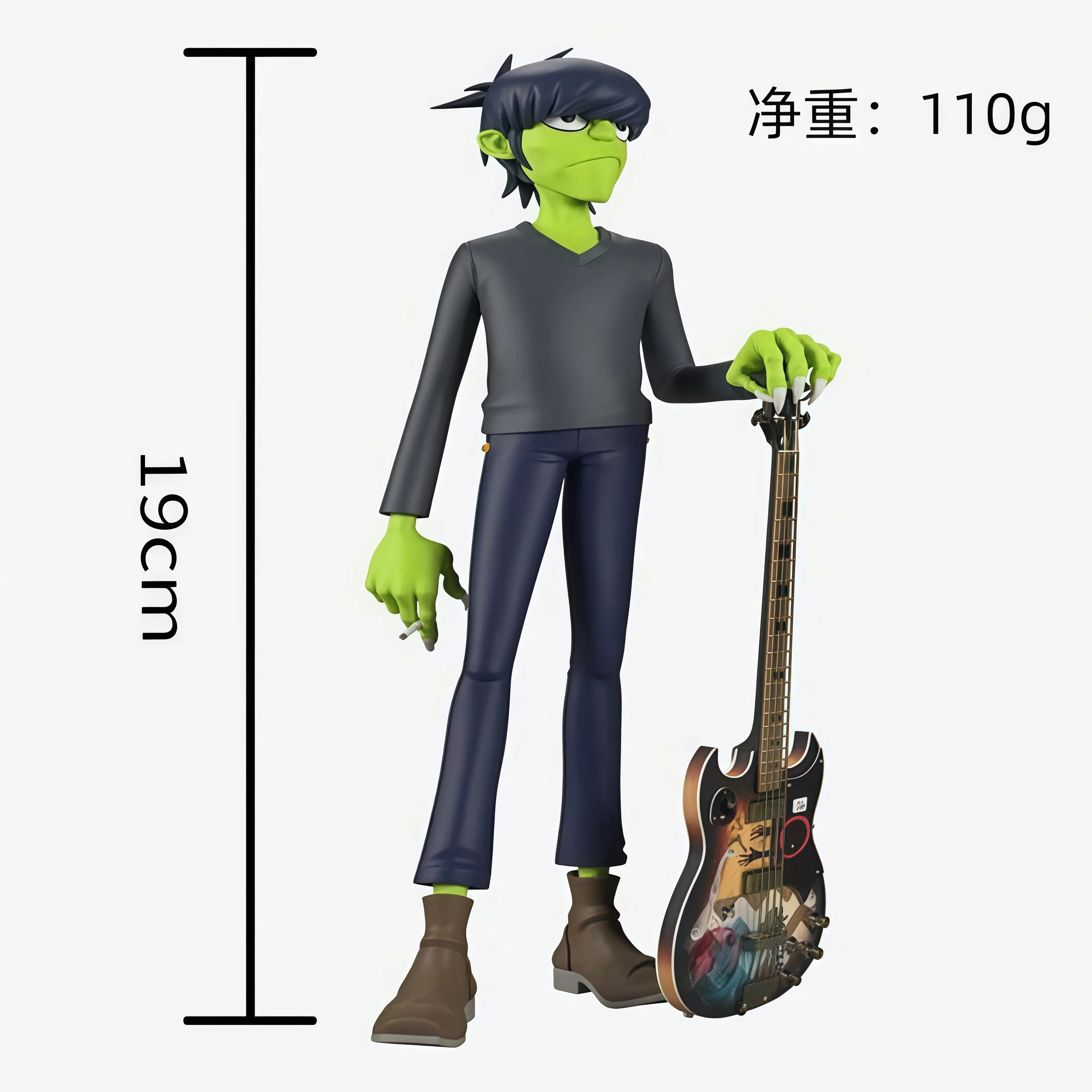 New Gorillaz Band Action Figure Rock Band Member Figurine 2d Noodle Murdoc Russel Model Doll Figures Toys Collect Hobbies Gifts