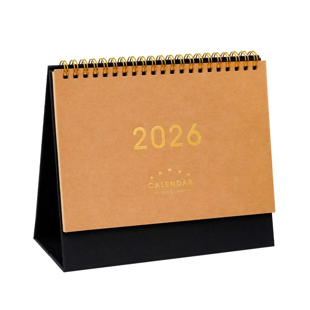 

Useful 2026 Desktop Paper Calendar Multi-function Yearly Planner Scheduler Notebook Home Decor Agenda Organizer Home Office
