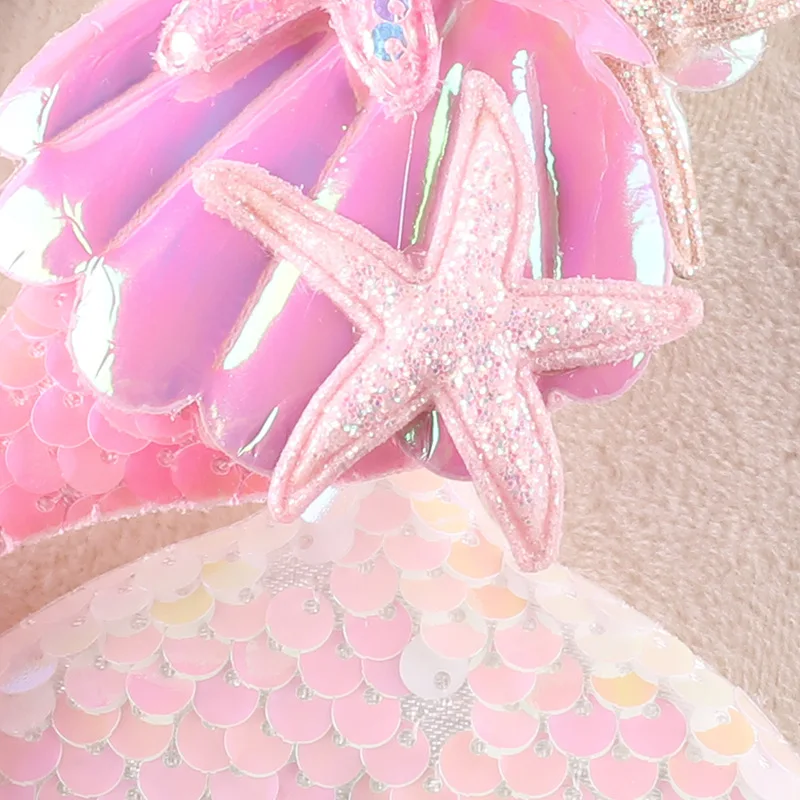 30pcs/Lot Sew-on Sequin Embroidery Patch Starfish Fish Tail Hairpin Shirt Bag Clothing Decoration Accessory Craft Diy Applique