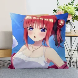 The Quintessential Quintuplets Cute Pillows for Decoration Kawaii Cushion Cover 50x50 Room Cushions Body Pillow Cover 45x45 Hugs