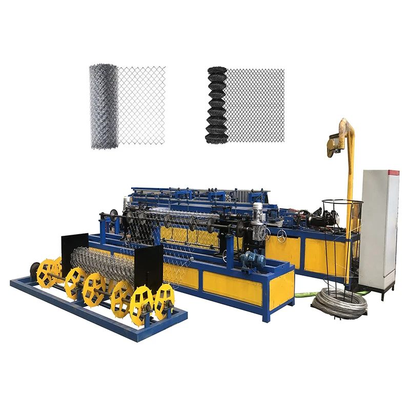 Customized Hexagonal Mesh Machine Chain Link Fence Weaving Equipment for Factory Production