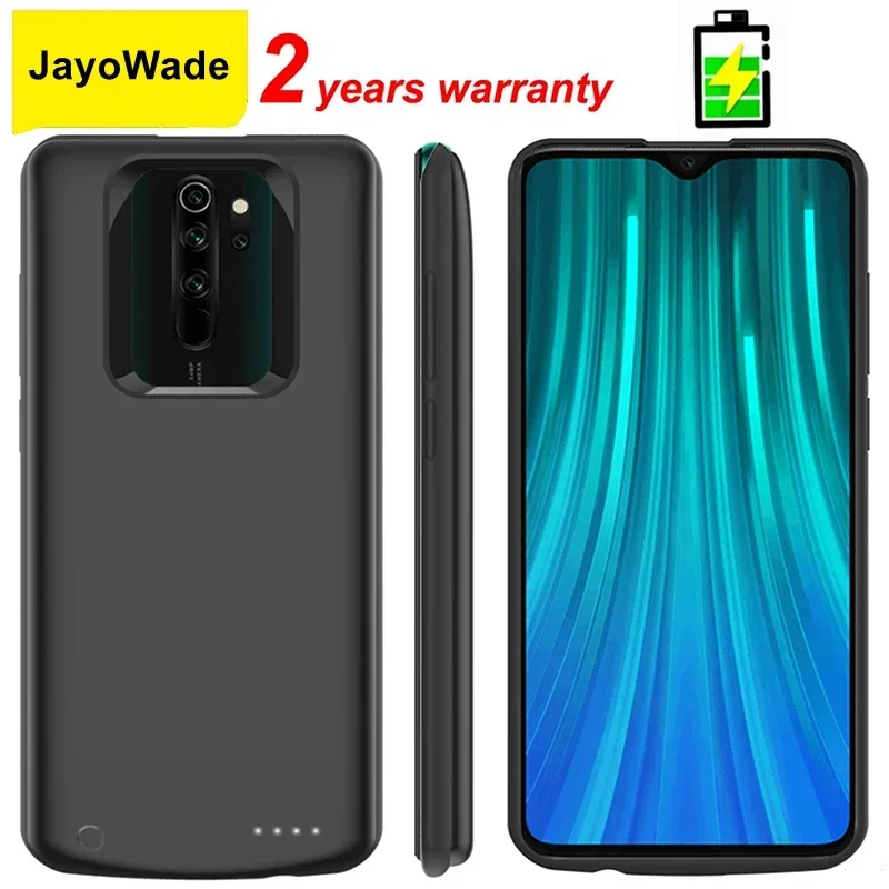 

Чехол для аккумулятора JayoWade, 10000 мАч, для Xiaomi Redmi Note 8, Note8 Pro, зарядное устройство, чехол для Redmi Note 8 Pro, чехол для аккумулятора