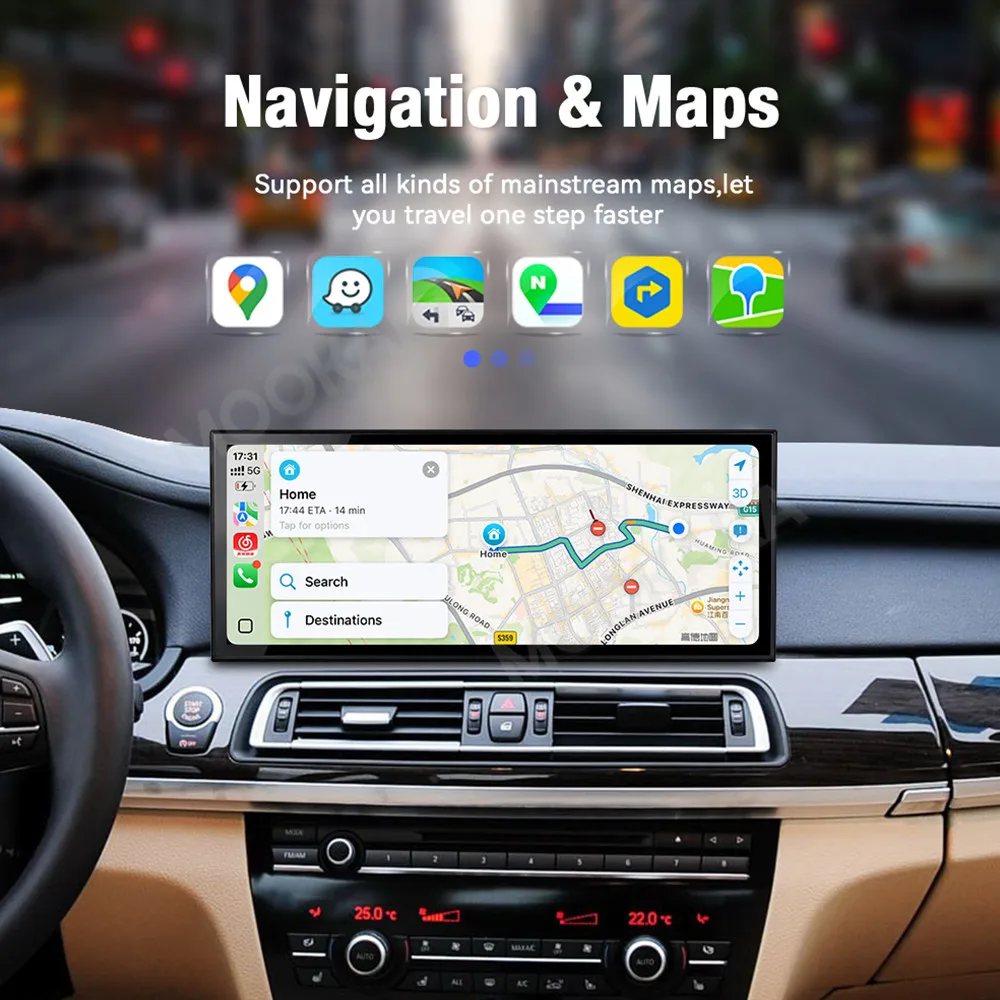15.8“ Linux Car Multimedia Player For BMW 7 Series F01 F02 F03 G11 2011~2018 Car Radio Stereo GPS CarPlay Android Auto Head Unit