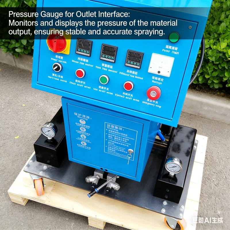 Electric Polyurea Sprayer Food Processing Plant Floor Coating Sanitary Hygienic Industrial Epoxy Alternative Equipment