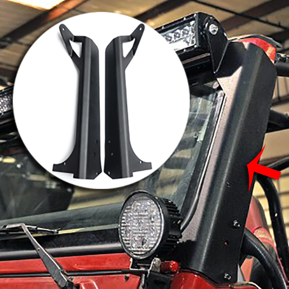 Suportes para Barra de Luz LED de 50 Polegadas para Jeep Wrangler TJ 1997-2006 J127