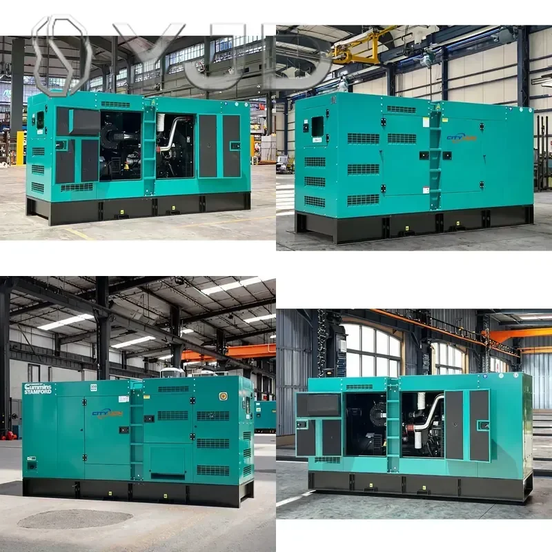 OEM/ODM ATS Water Cooled 450KW 800KW Silent Generator for Data Centers 60Hz Frequency 230V/240V/480V Rated Voltage