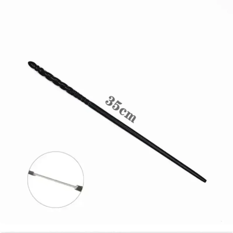 Neuer Anime-Cosplay-Metallstab, magischer Zauberstab, Harri-Dekoration, Spielzeugzubehör für Bacchetta Di, Plastik-Zauberstab. – Detail 26