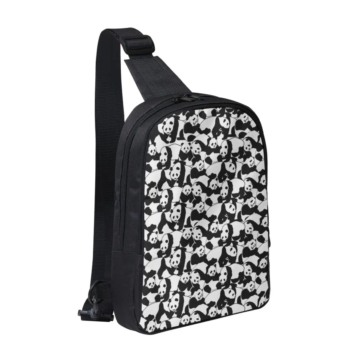 

Panda Pattern 1 Chest Bag Men Sling Crossbody Backpack Chest Bag Traveling Hiking Daypack Shoulder Bag