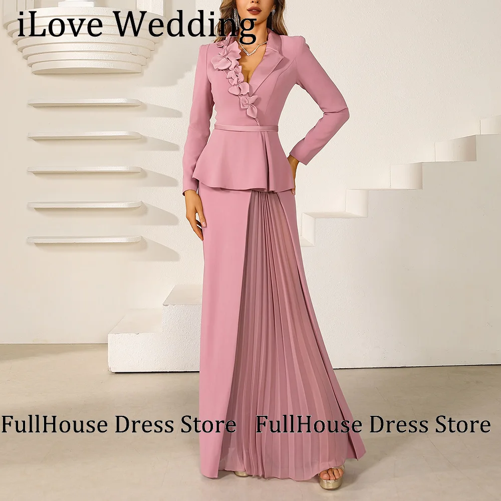 

One Shoulder V-neck Long Sleeve Dress Formal Evening Dress Floor Length A-line Backless Draped Bridesmaid Dress for Customized