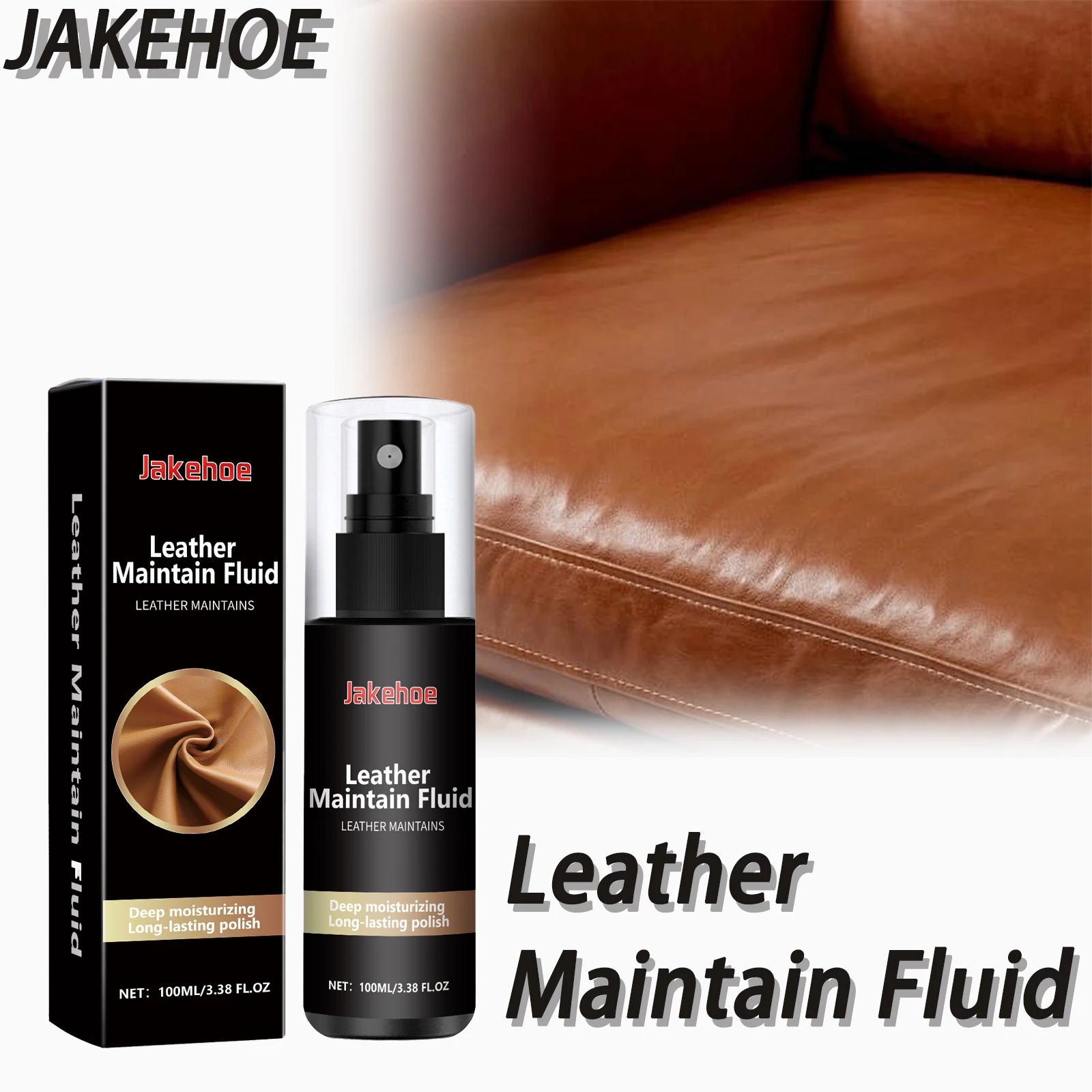 Leather Maintain Fluid Restoring Leather Original Color Texture Polish Surface Waterproof Anti-Fouling Leather Conditioner Spray
