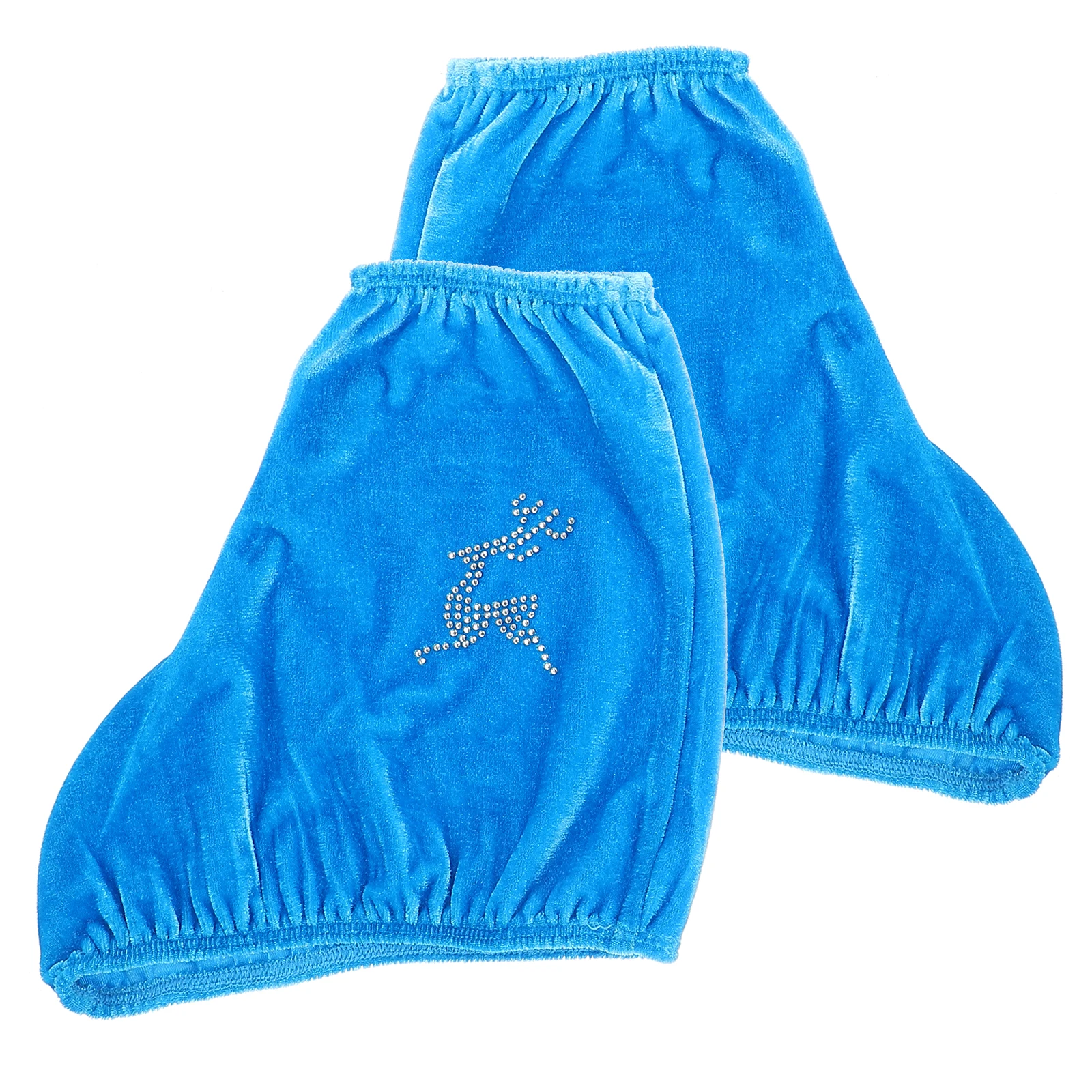 

Reusable Ice Skate Covers High Elastic Velvet Boot Protectors for Indoor Skating Shoes Roller Hockey Protective Cases