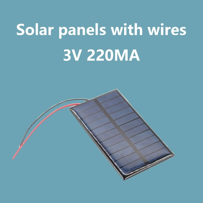 Pannello solare da 3,0 V 220 con piastre colla gocciolanti Accessori alimentazione Facile da usare