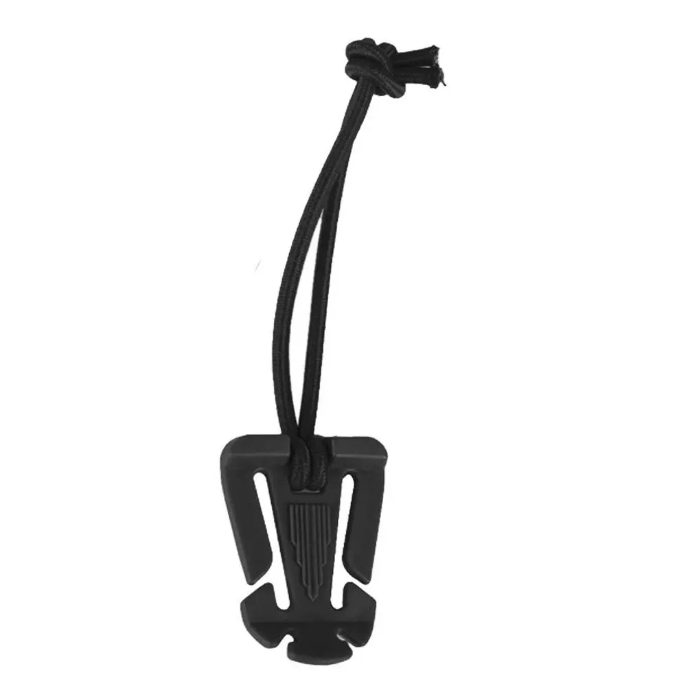10Pcs Elastic String Web Buckles Strap Clip Belt Keeper Tactical Strap Management Tool for Backpack Webbing