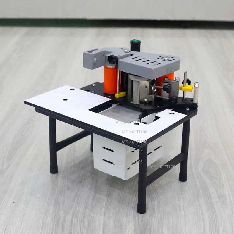 Compact Handheld Edge Bander Curved Straight Woodworking Furniture Portable Double-Sided Tape Adjustable Speed Mini