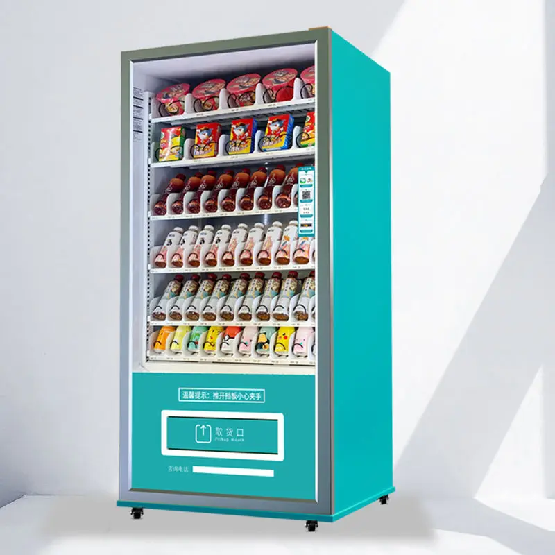 

Intelligent vending machine, vending machine snack scan code, no one fully automatic sales