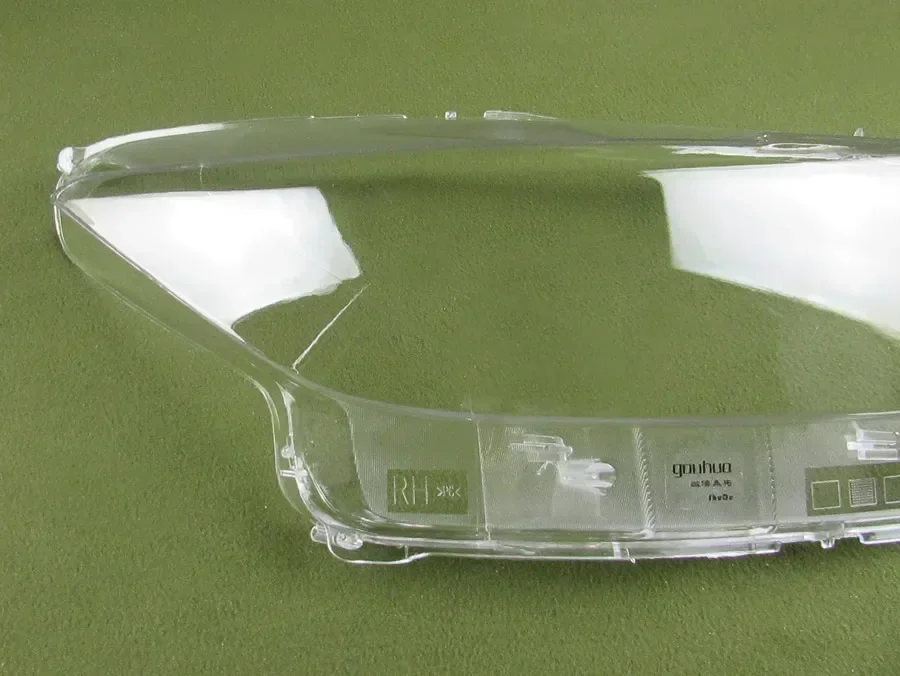 For Ford Mustang 2014 2015 2016 2017 Headlamp Cover Transparent Lamp Shade Headight Shell Plexiglass Replace Original Lampshade