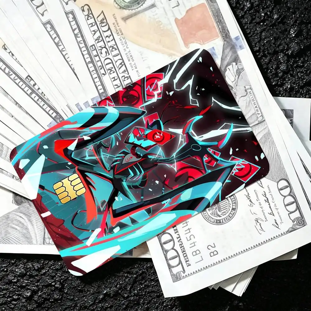 Hazbin Hotel Vox Credit Card HD Stickers Premium matte film effectively prevents fingerprints and daily abrasion.