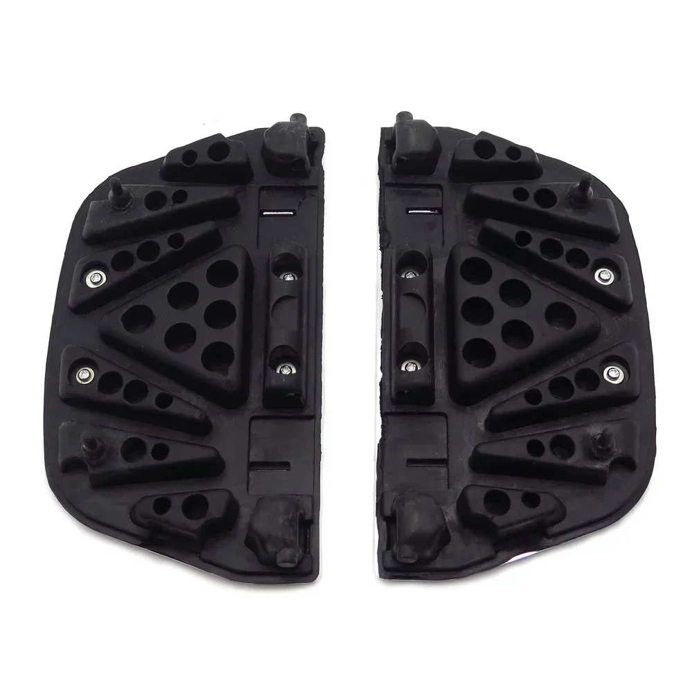 Skull Zombie Passenger Footboard Insert Kit  for Harley 1986-later TOURING/SOFTAIL Fat Boy FLHT FLT FLTR