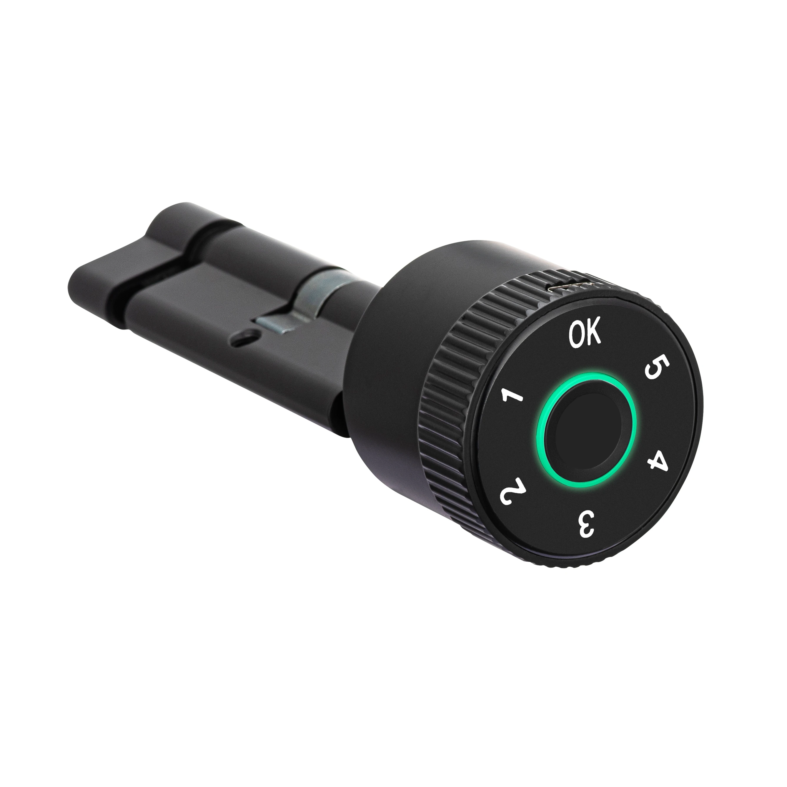 NAIERDI Smart Lock Zylinder Tuya App Fingerabdruck-Passwort-Entsperrung Elektronischer Türschlosskern Upgrade für Mechanische Haustürschlösser