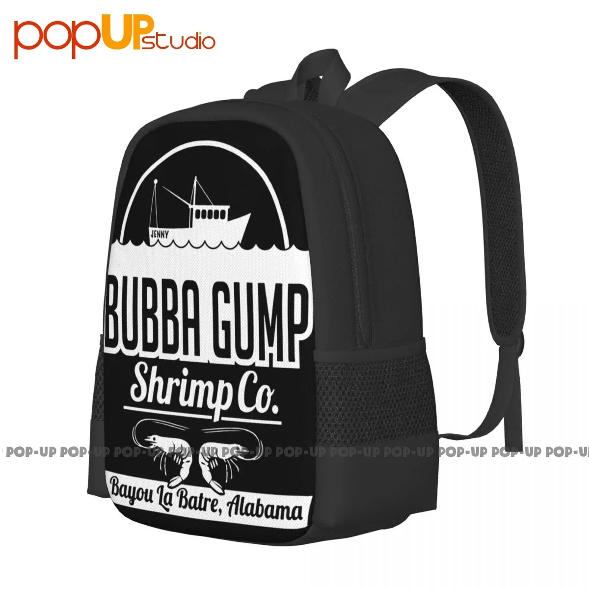 Forest Gump Bubba Gump Shrimp Co Backpack Large Capacity Cute Beach Bag Gym Tote Bag Large Capacity