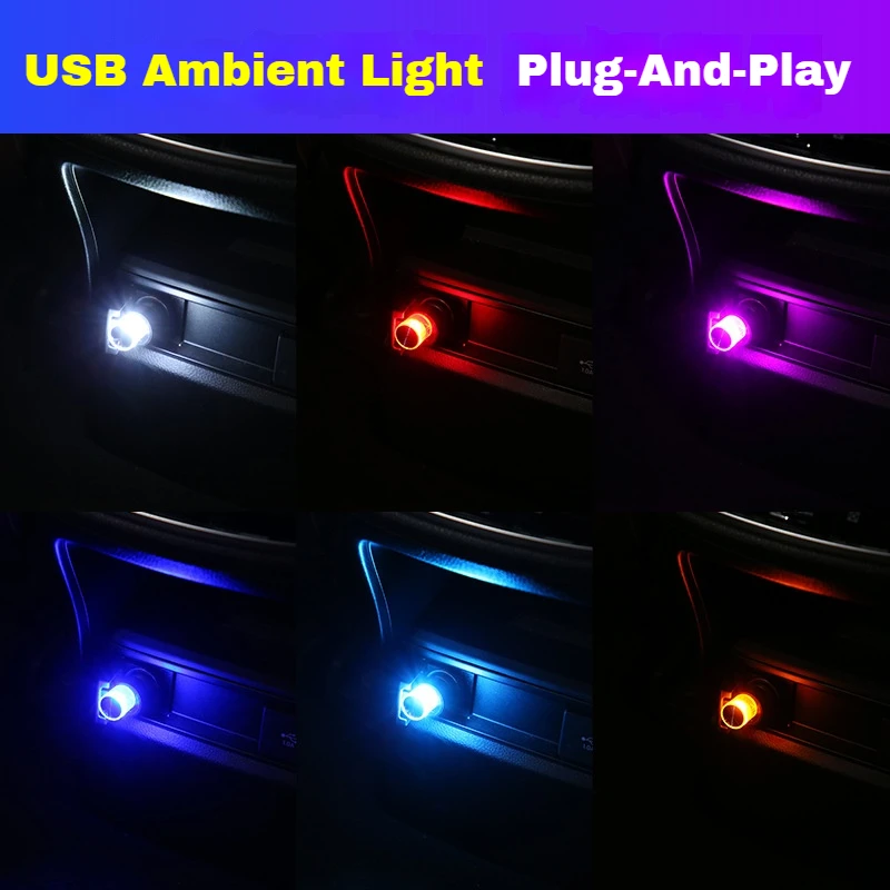 Car Mini Usb Led Am…