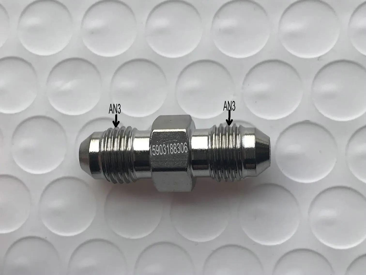 

AN3 to AN3 Stainless Steel Material Brake Hose Clutch Line Oil Hose fitting Adapter