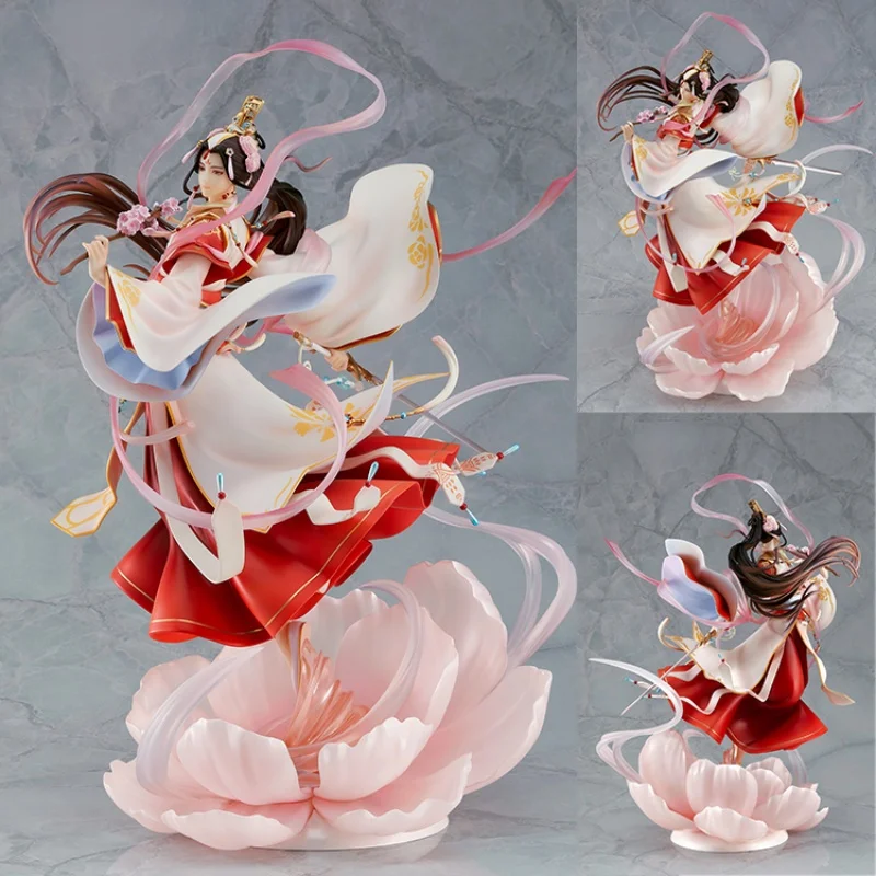 Genuine Tian Guan Ci Fu Anime Figure Surrounding Prince Xie Lian Yue Shen Ver Handmade Desktop Ornaments Toy As Birthday Gifts