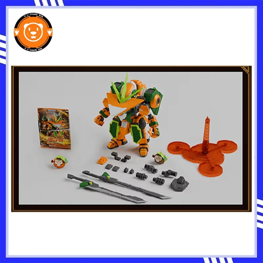 YILI Hobby Creation Fruity Robo Coconut Guardian Assembled Model Toy