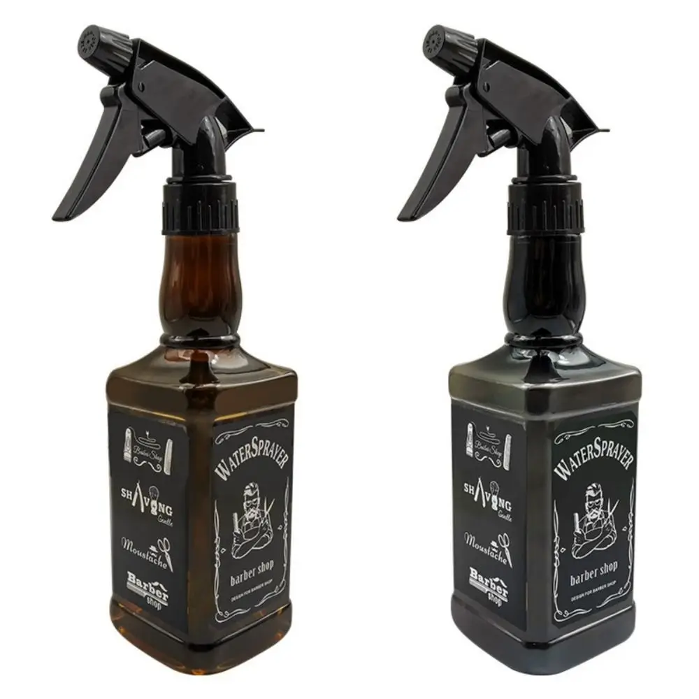 

Retro Hairdressing Spray Bottle Continuous Water Sprayer Mist Watering Can Hair Styling Large Capacity Refillable Bottles Barber